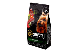 Корм сухий Fresh Lamb Small Savory м/у 3кг