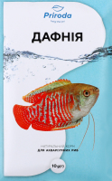 Корм для аквариумных рыб Дафния Природа м/у 10г