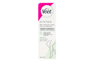 Крем для депіляції для сухої шкіри Minima Veet 100мл
