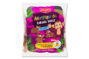 Печиво для дітей від 3років зі смаком какао Звірятки Detki м/у 160г