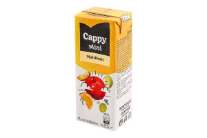 Нектар пастеризований Мультифрукт Mini Cappy т/п 200мл