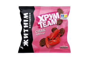 Сухарики с ржаной мукой Лобстер ХрумTeam м/у 90г