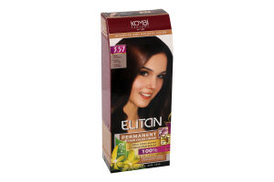 Крем-фарба для волосся стійка №3.57 Elitan 1шт