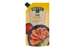 Соус солодкий чилі нестерилізований Азіатіко Верес д/п 200г