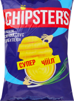 Чипси картопляні хвилясті Сирний соус з цибулею Chipster's м/у 95г