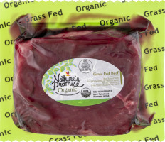 Nature's Promise Organic Grass Fed Beef Top Sirloin Steak