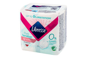Прокладки гігієнічні Pure Sensitive Ultra+ Normal Libresse 12шт