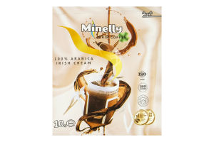Кофе жареный молотый в дрип-пакете Irish cream Minelly м/у 10г