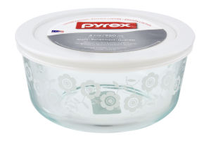 Pyrex Glass Storage Container - 4 Cup