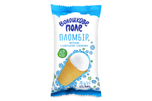 Мороженое 12% пломбир в вафельном стаканчике Волошкове поле м/у 70г
