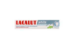 Паста зубна Alpenminze White Lacalut 75мл