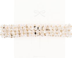 Заколка д/волосся з камінцями 9см в асортименті