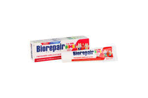 Зубна паста дитяча Веселе мишеня з екстрактом суниці 0-6років 50мл BioRepair