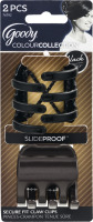 Goody ColourCollection Secure Fit Claw Clips Black - 2 CT