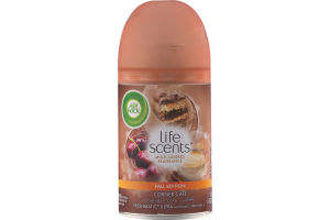 Air Wick Life Scents Multi-Layered Fragrance Fall Edition Corner Cafe Freshmatic Ultra Automatic Spray Refill