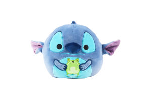 Игрушка мягкая для детей от 3лет 17см №SQDI00730 Стич с лягушкой Disney Squishmallows 1шт