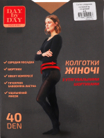 Колготи з утягувальними шортиками бежеві 40ден р.4 Day by Day