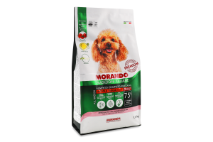 Корм д/собак малих порід з свининою та овочами сухий 1,5кг Morando Tradizioni