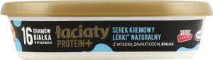 Крем-сир вершковий з протеїном 20% 135г Laciaty