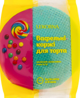Коржі вафельні для торта Веселка Lekorna м/у 90г