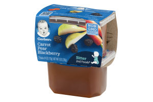 Gerber 2nd Foods Carrot, Pear & Blackberry - 2 CT