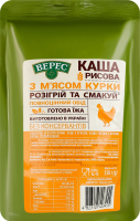 Каша рисовая с мясом курицы стерилизованная Верес д/п 350г