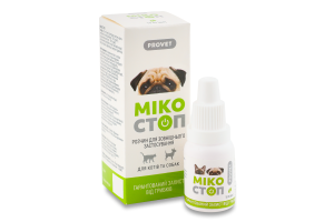 Краплі д/котів та собак Мікостоп протигрибкові 10мл ПроВЕТ