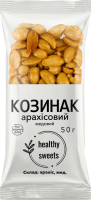 Козинак медовый Арахисовый Healthy Sweets м/у 50г