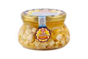 СИР FAVITA З ЗЕЛЕНИНОЮ 30% С/Б 100Г MLEKOVITA