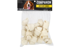 Companion Dog Chew Beefhide Bones - 8 CT
