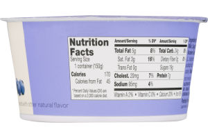 Yoplait Custard Yogurt Blueberry