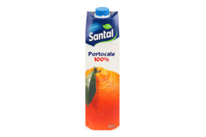 Сок восстановленный пастеризованный апельсиновый Santal т/п 1л