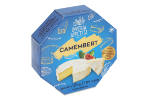 Сир 50% м'який Камамбер Imperia Appetita к/у 125г