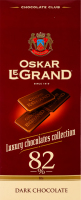 Шоколад 82% чорний Oskar Le Grand к/у 82г