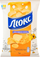 Чипси картопляні зі смаком сирів Емменталь та Гауда Люкс м/у 125г