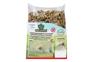 Корм д/малих гризунів беззерновий 44складники 350г Doctor Pet