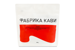 Кофе натуральный жареный в зернах Эфиопия Фабрика кави д/п 250г