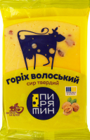 Сыр 50% твердый Орех грецкий Пирятин м/у 160г