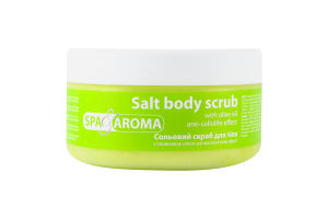Скраб для тела солевой с оливковым маслом Spa&Aroma 250мл