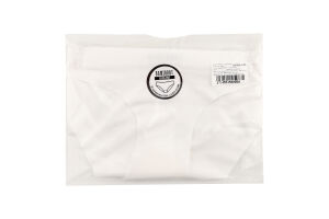 Труси-бікіні жіночі білі 95%бавовна 5%еластан р.S/M/L/XL 39635 Домінант