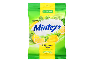 Карамель леденцовая со вкусом лимона и ментола Mintex+ м/у 140г