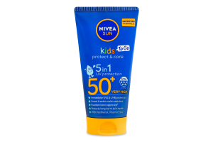 Лосьон солнцезащитный SPF 50+ Защита и уход Kids Nivea Sun 50мл