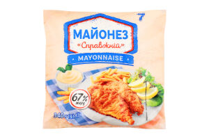 Майонез 7 67% 340 г ф/пак. Справжній