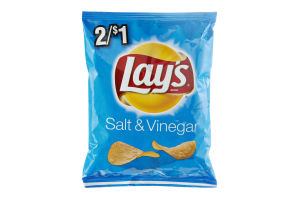 Lay's Salt & Vinegar Flavored Potato Chips