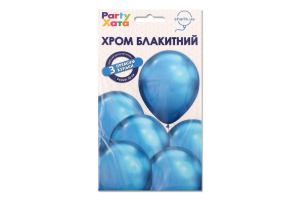 Кулька латексна Хром 3шт в асортименті 1111 Паті Хата