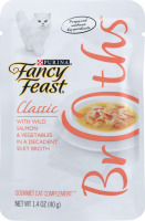 Purina Fancy Feast Classic with Wild Salmon & Vegetables Gourmet Cat Complement