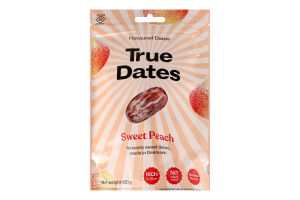 Фініки True Dates Sweet Peach сушені смак персику