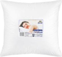 Подушка силікон/мікрофібра 45*45см Ярослав