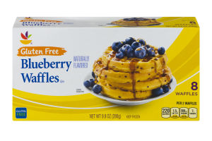 Ahold Gluten Free Blueberry Waffles - 8 CT