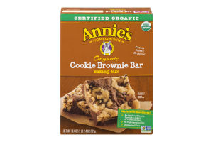 Annie's Home Organic Baking Mix Cookie Brownie Bar